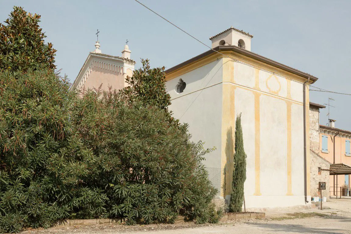 post restauro conservativo della facciata Monzambano – Loc. Olfino . MN . 2021