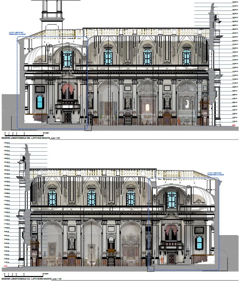 Progetto di restauro conservativo della facciata della Chiesa di San Michele Arcangelo 